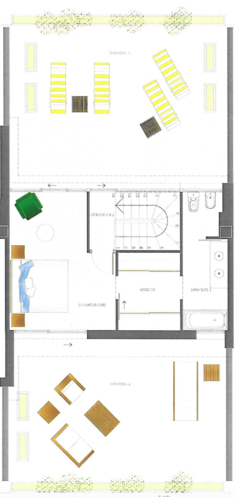 Plano Planta Superior